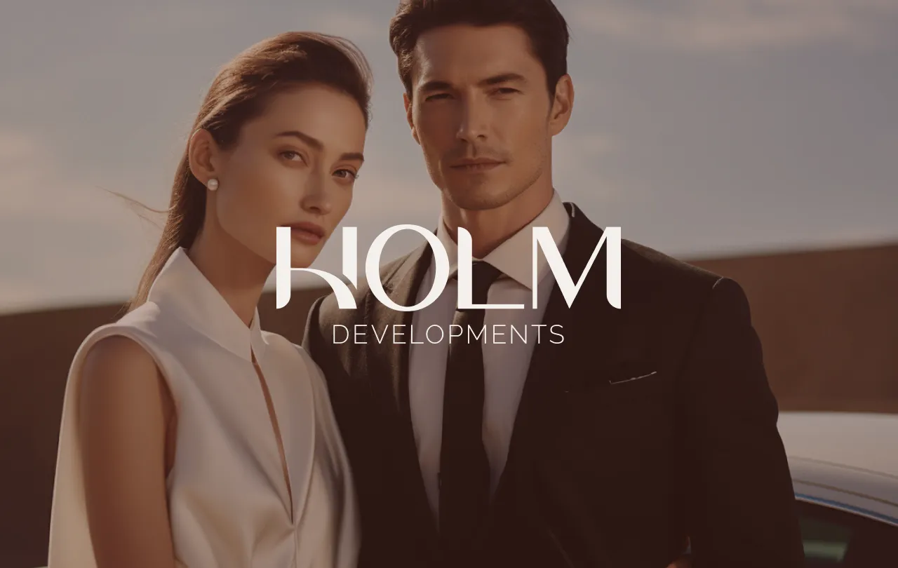 holm real estate branding