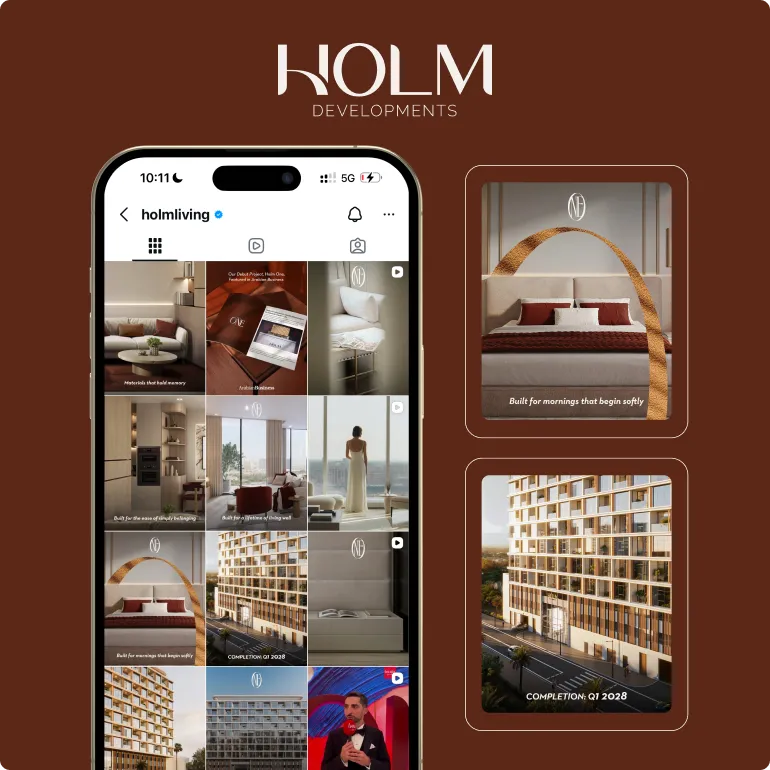 social media marketing for holm